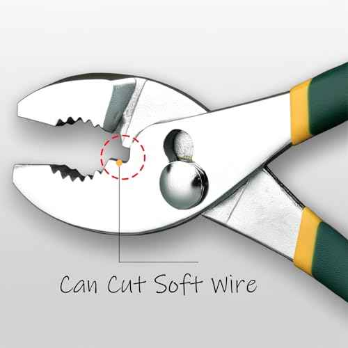 6" Slip-Joint Pliers,Rust-Proof,2 Mode Switch,Anti-Slip Handle.