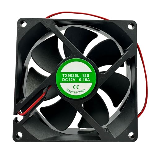 TX9025L12S 12V 9cm Silent Cooling Fan for Wine Cabinet TX9025L12S
