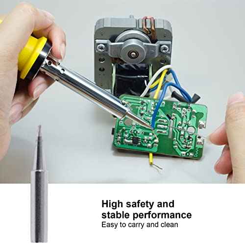 BGA Soldering Tips Copper Soldering Iron Tips Replacement High Thermal Conductivity Fine Solder Tips for Soldering Station for Hakko