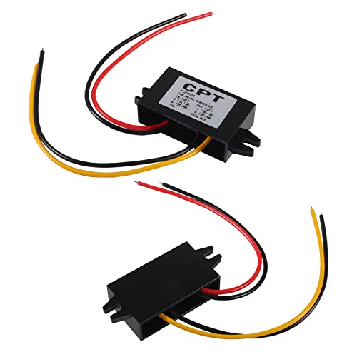 DIANN 12V to 5V 3A 15W Buck Converter Module - Wire Interface, Car Power Regulator