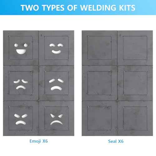 24 Pcs Welding Coupons 3" x 3" 11 Gauge (1/8") Mild Steel Welding Practice Cubes - Weld Training Kit for TIG, MIG & Arc/Stick Welding