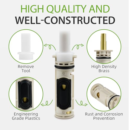 1222 Replacement Cartridge Kit for Moen Single Handle Posi Temp Shower Valve