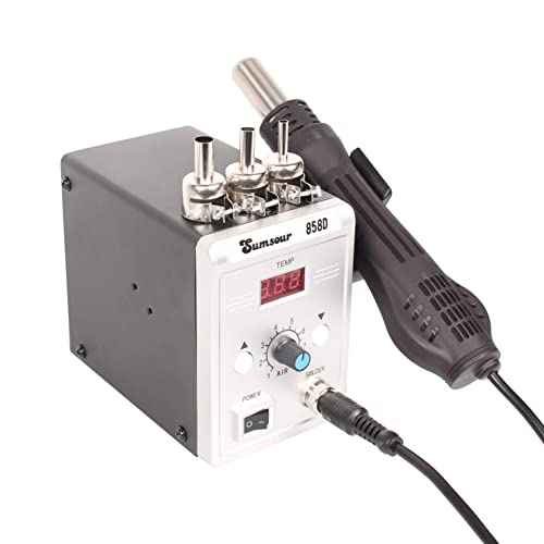 Hot Air Gun 858D 700W BGA Rework Solder Station Soldering Heat Gun Station 110V For SMD SMT Welding Repair Tools