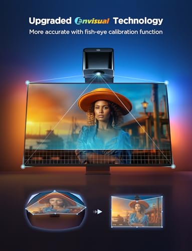 Govee 11.8ft TV Backlight LED Strip for 55-65 Inch Screens, Sync with Content