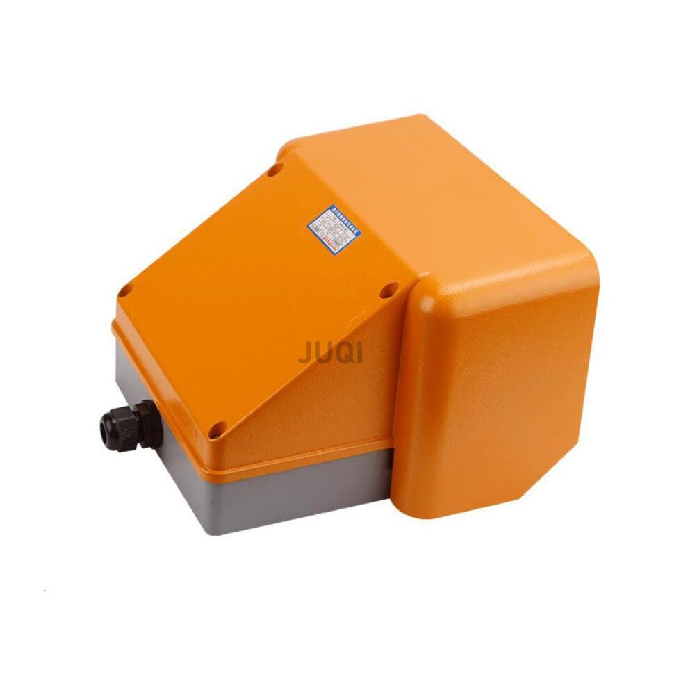 BHOLSA YDT1-15 YDT1-18 Foot Treadle Switch Pedal Foot Control Switch 250V 380V 10A Double Pedal use for Bending Machine Punch(YDT1-15)
