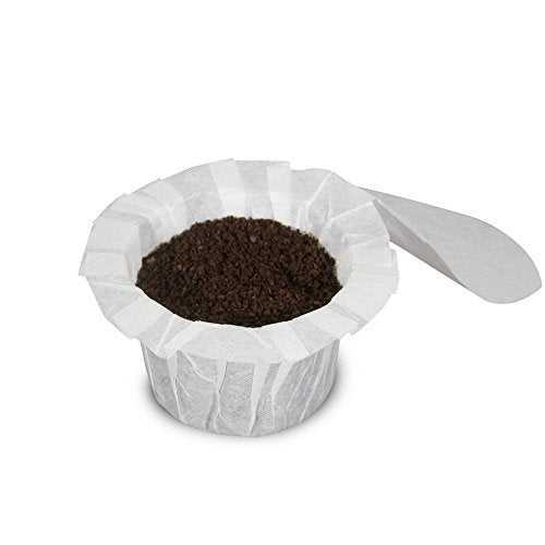 Perfect Pod EZ-Cup Paper Filters with Lid, 200 Count (4 Packs of 50) for Reusable Coffee Pods