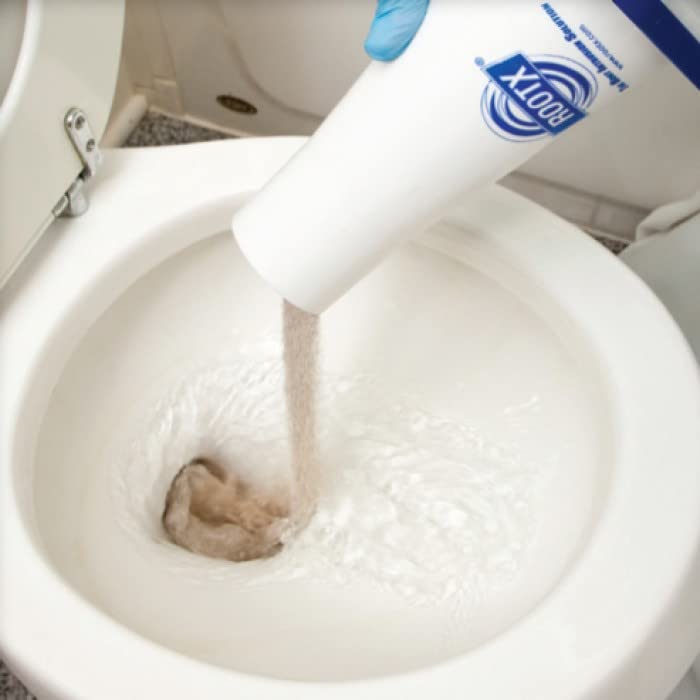 RootX 2LB Root Control JAR with Funnel for Sewer & Septic Line Clearing
