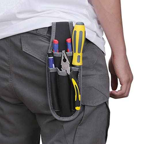 Tool Pouch Electrician's Tool Work Organizer Holder Wear-resisting Multipurpose for Pliers Screwdrivers