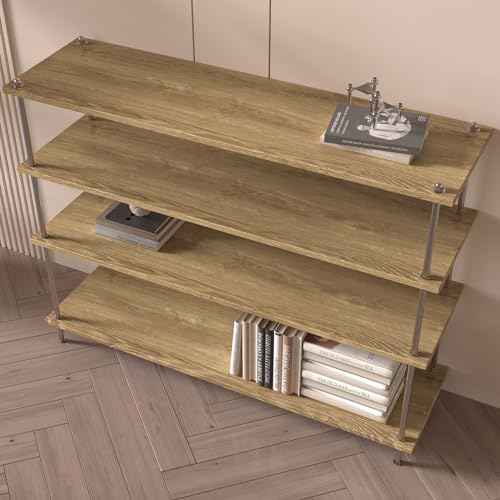 VaryPaper Light Brown Wood Grain Contact Paper for Cabinets Wood Wallpaper Peel and Stick Countertops Waterproof Removable Self Adhesive Wood Vinyl Wrap for Furniture Table Desk Shelves 15.7''x78.7''