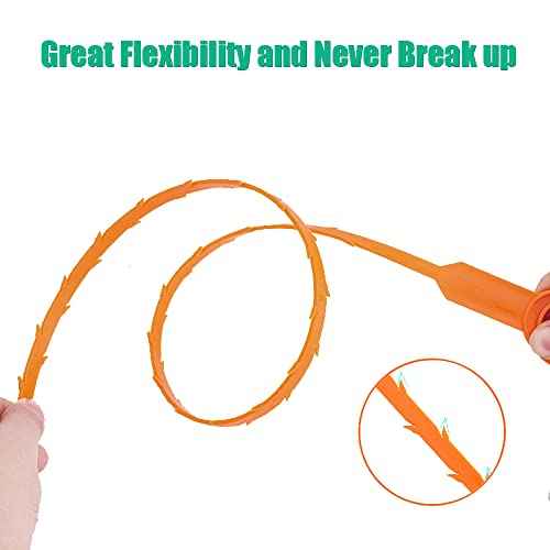 Drain Snake Hair Drain Clog Remover - 3 Pack Shower Snake Sink Unclogger Tool with Exquisite Packaging