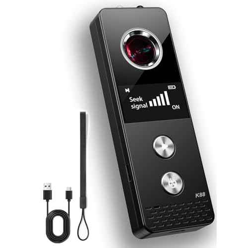 Hidden Camera Detector & Bug Detector - Hidden Devices Detector for Hidden Camera, GPS Tracker, Listening Device & Bug, Privacy Protection Tool for Hotel, Office, Airbnb, Bathroom (Medium)