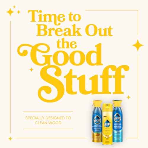 Pledge Enhancing Polish, Furniture & Wood Spray, Lemon Scent, 9.7oz