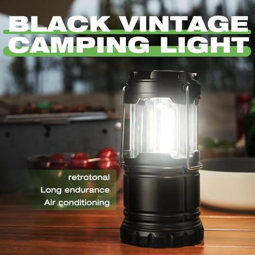 KPKJOO Collapsible LED Camping Lantern - Battery Operated Emergency & Outdoor Light