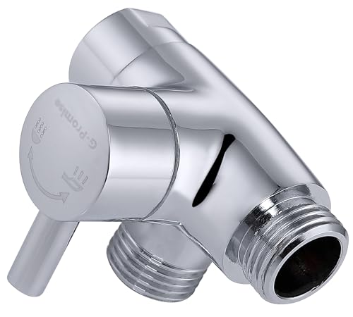 G-Promise Chrome 3-Way Shower Diverter Valve Solid Metal Bathroom Fitting