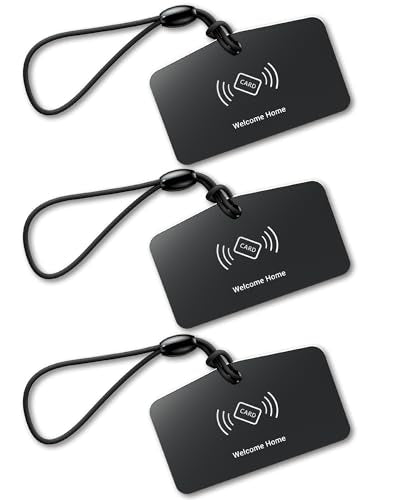 Veise VK01 RFID Key Fobs 13.56MHz for Smart Locks, 3 Pack