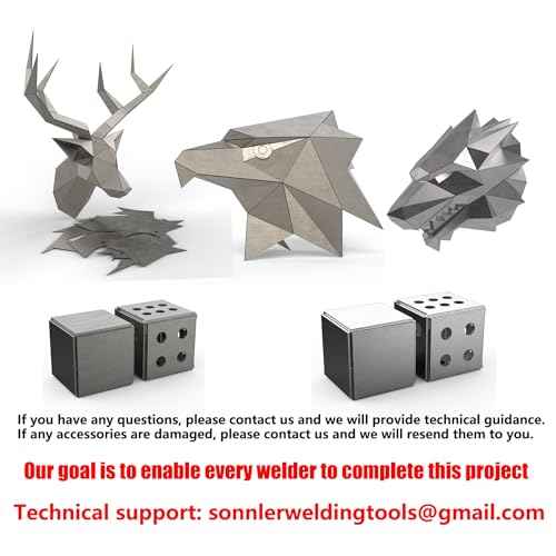 Deer Head Mild Steel welding practice kit, Welding Coupons, Welding Training Metal plates Suitable For TIG, MIG, Gas, Arc, Stick, DIY Welding Practice Kit£¨15 pcs£©