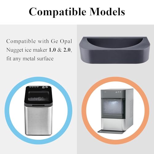 1 Pc Grey Upgrade Powerful Magnetic Ice Scoop Holder with Adjustable Multi-Angle