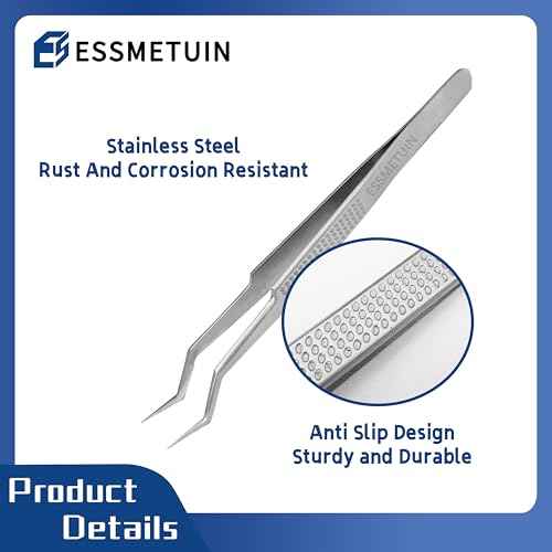 Precision Tweezers for Electronics, Jewelry Making, Models, Medical, Crafts, Soldering, Watches, Phones Repair