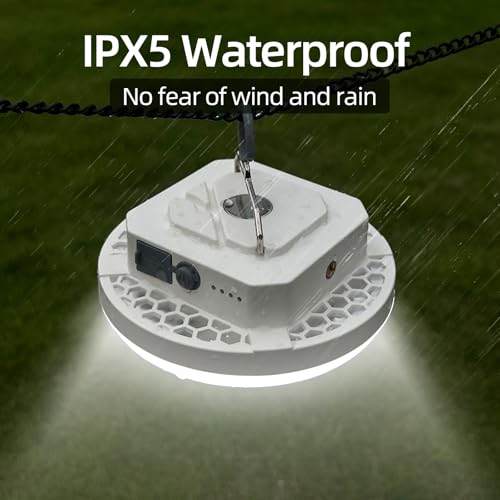 Amkulop 30W Pro Dimmable LED Camping Tent Light Rechargeable Waterproof Lantern