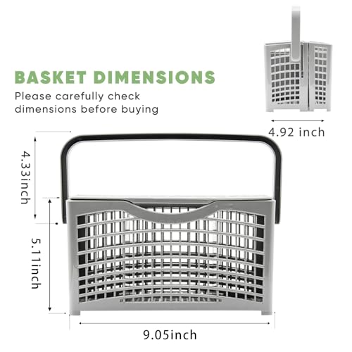 Universal 2-in-1 Dishwasher Silverware Basket Replacement
