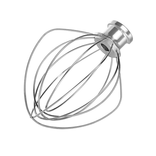 Cowbright K45WW 6-Wire Whip Attachment for KitchenAid Tilt-Head Stand Mixers – Aluminum, Hand Wash