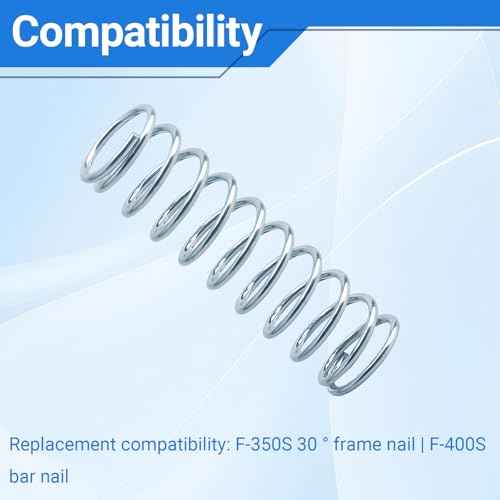 501006 Compression spring for replacement of PaslodeF350S, F400S, F250S-PP, F325C compression spring (2 pieces)