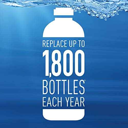 Brita Stream Pitcher Water Filter for Pitchers and Dispensers, BPA-Free, Replaces 1,800 Plastic Water Bottles a Year, Lasts Two Months or 40 Gallons, Includes 3 Filters