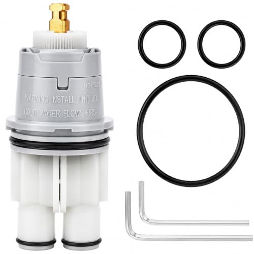 TOVEN-RV RP46074 Shower Cartridge for Delta Monitor 13/14 Tub/Shower Faucet - Compatible with R10000, R1100, R1800, R2200 Series, Pressure Balance, 1-Year Warranty