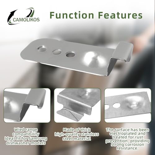 Camastikan DD98-01051C Dishwasher Installation Bracket Kit for Samsung DW80M/ DW80R