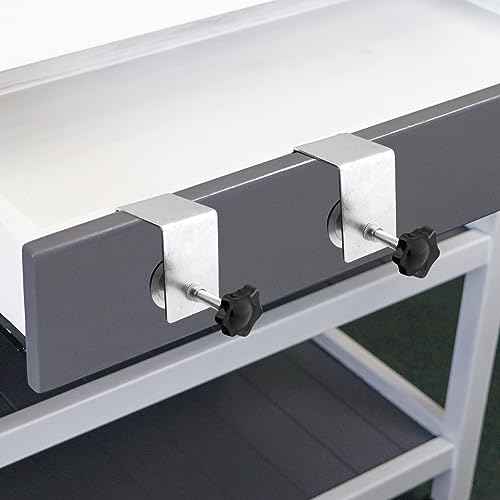 Cabinet Drawer Installation Clamps, 2/4PCS C Clamps Drawer Fixing Clip with Silicone Protect Pad, Woodworking Cabinet Hardware Jig for Door Front Knobs, Pulls Handles Install(Size:2pcs)