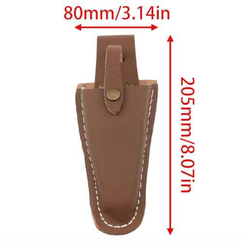Leather Sheath Tool Holster Plier Holder for Belt Plier Holster Gardening Pliers Pouch Holder Knife Belt Holder Garden Tool Belt Trimmer Holster 1PCS