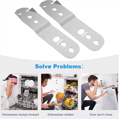 Dishwasher Mounting Bracket Kit | 2 Pack for Bosch & Similar Models