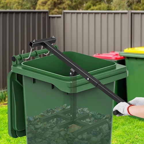 Heavy-Duty Manual Trash Compactor for 25-145 Gallon Wheeled Bins