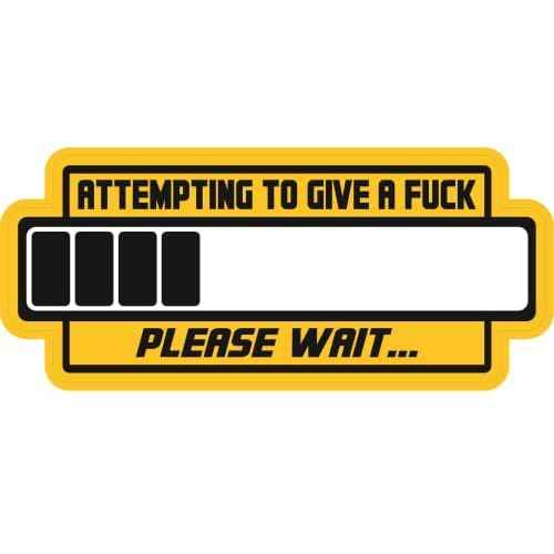 3pcs Cool Stickers Funny Give a Fk Hard Hat Sticker, 2.5 inch - Hardhat Laborer Foreman Loading Wait Welding Welder Decal Oilfield Trash Hard Hat Sticker