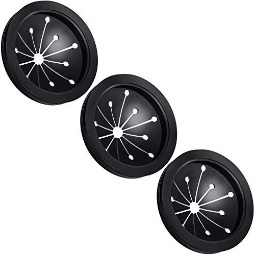 Topspeeder 3-1/8 Inch Garbage Disposal Splash Guards 3 Pack Replacement Sink Baffles