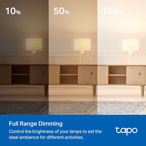 Tapo P135 Smart Dimmer Plug Kit - Matter Certified, 2 Outlets, App & Voice Control