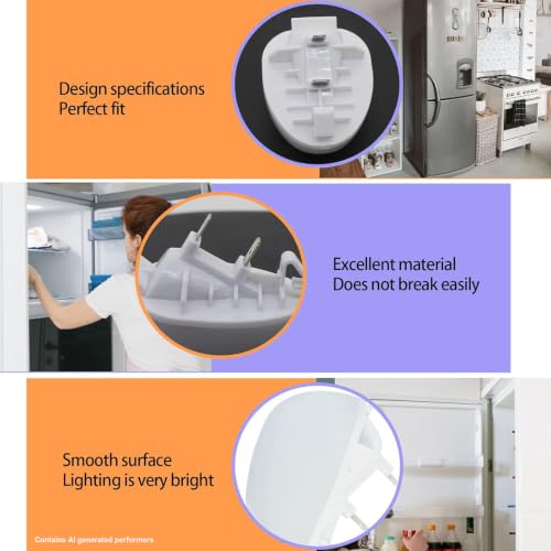 Parzuozenney 1 Pack Refrigerator LED Light Bulb W11251749 W11602886 W11449273