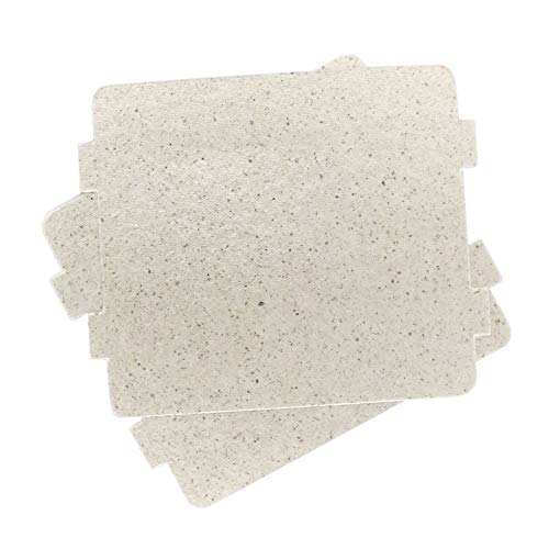 2 Pcs Microwave Waveguide Cover Mica Slice 4x4.27 inches for Frigidaire 5304464061 - Heat Insulation