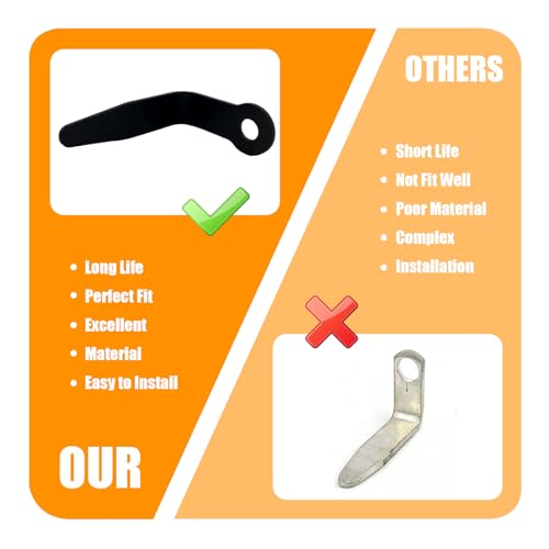 PC0350 Pneumatic Tool "L" Shaped Rafter Hook Compatible with Senco PC0350 Hook Belt Nail Guns with 1/4" NPT Air Fitting (Aluminum)