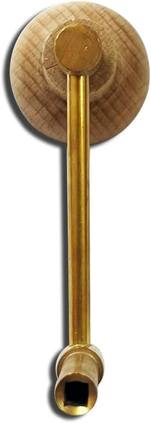 Grandfather Clock Winding Key Crank Winder Mainspring Key Clock Winding Tool Brass Made (Key No. 9-4.5mm I.D.)