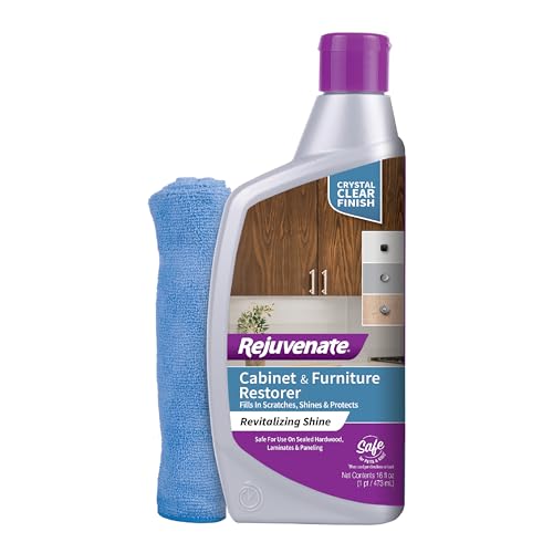Rejuvenate Cabinet & Furniture Restorer 16 Oz Pack of 1 Clear Finish
