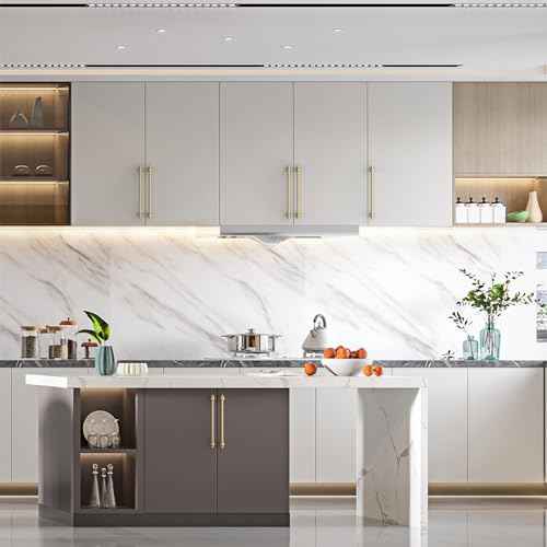 Asidrama 10 Pack 7.5 Inch(192mm) Champagne Bronze Cabinet pulls Kitchen Cabinet Handles, Cabinet Pulls Kitchen Cabinet Hardware for Cupboard Drawer Pulls