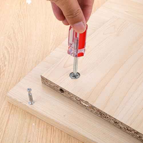 4 Pcs Short Phillips-Head Screwdrivers Stubby Phillips Screwdriver Mini Screwdriver Set with Magnetic Tip Pocket Screwdriver for DIY Repairing