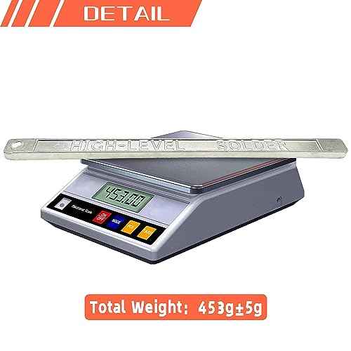 Wonderway Sn60/Pb40 Tin Lead Solder Bar, 1 lb Alloy I-Stick