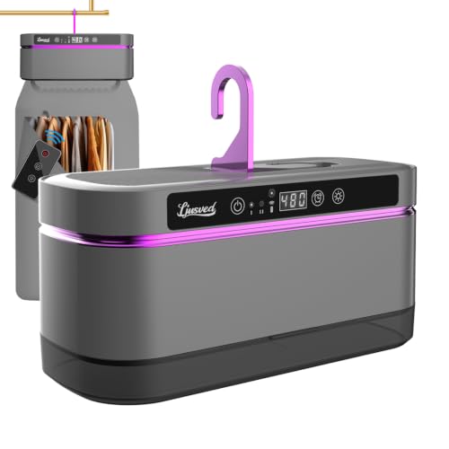 Ljusved 3 in 1 Portable Clothes & Shoe Dryer Dark Gray - Compact Multi-Function Laundry Machine