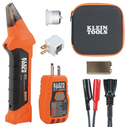 Klein Tools ET310KIT AC Circuit Breaker Finder Kit - 3 Piece Electrical Testing Set
