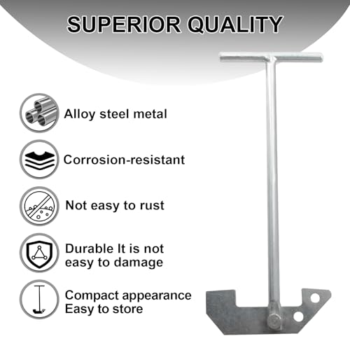 Garbage Disposal Wrench Set WRN-00 Compatible with Waste King Moen SinkErator – Alloy Steel Debris Removal Tool