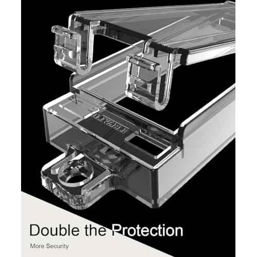 Light Switch Guard, ILIVABLE Child Proof Rocker Switch Plate Cover Prevents Kids or Accidental Turned On/Off Switch While Allowing Access (Clear, 1 Pack)