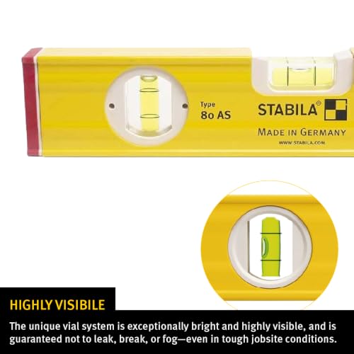 Stabila Type 80 AS 72 in Level (Cat. 29072) – Long-Term Accuracy