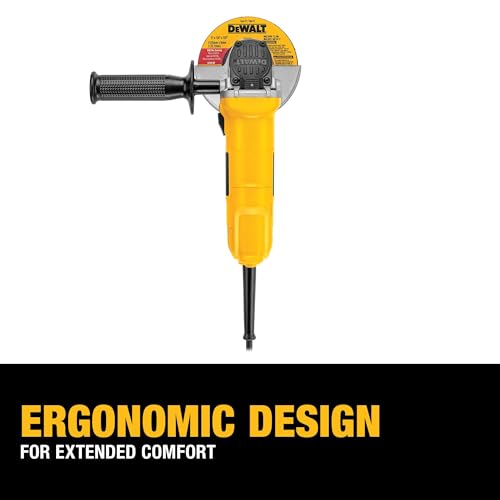 DEWALT 4-1/2 Inch Angle Grinder with One-Touch Guard - Corded Power Tool, DWE4011 (Angle Grinder Only)